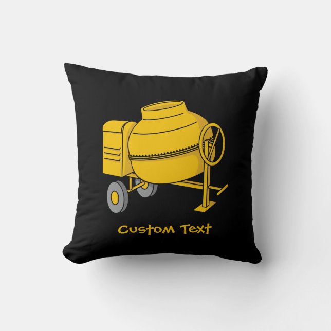 Betonmischer Kissen (Vorderseite)