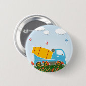 Betonmischer-LKW Button (Vorne & Hinten)