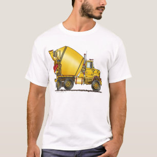 Betonmischer-LKW-Kleid T-Shirt