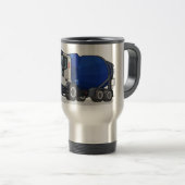 Betonmischer-LKW Reisebecher (VorderseiteRechts)