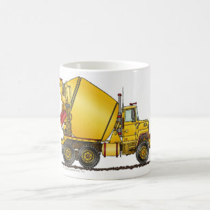 Betonmischer-LKW-Tassen Kaffeetasse