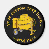 Betonmischer Magnet (Vorne)