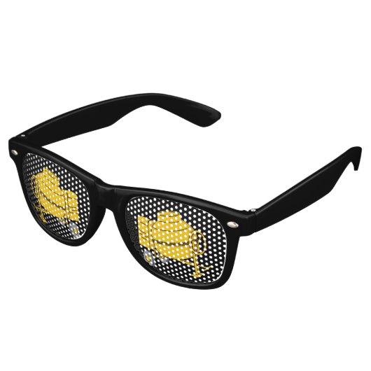 Betonmischer Partybrille (Schrägansicht)