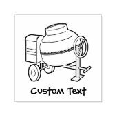 Betonmischer Permastempel (Design)