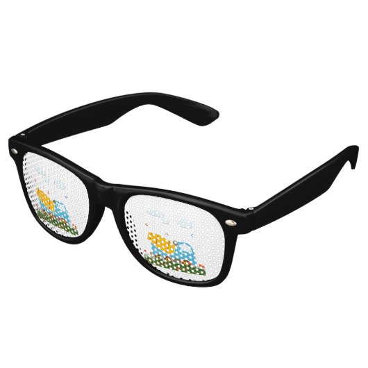 Betonmischer Sonnenbrille (Schrägansicht)