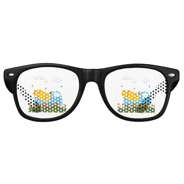 Betonmischer Sonnenbrille (Vorderseite)