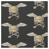 Betonmischmuster in Beige Stoff (Nahaufnahme)