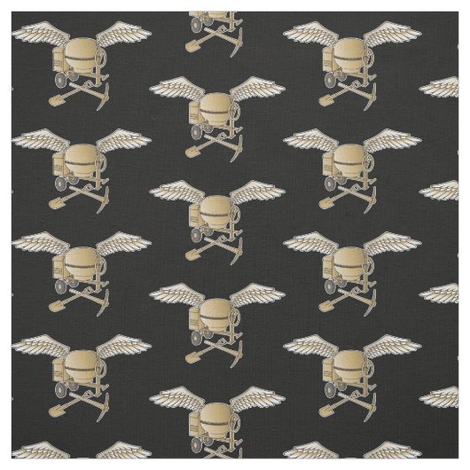Betonmischmuster in Beige Stoff (Muster)