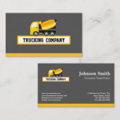 Betonmischwagen - Baugewerbe Visitenkarte (Vorne/Hinten)