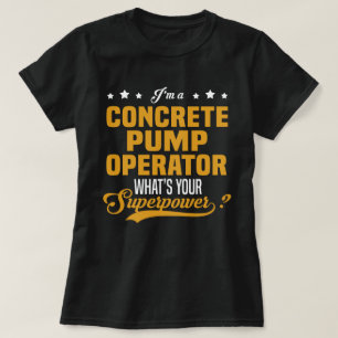 Betonpumpenbetreiber T-Shirt