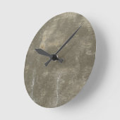 Betonschau Runde Wanduhr (Winkel)