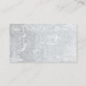 Betonstein Trendy Minimal Beruflich Visitenkarte (Rückseite)