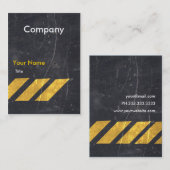 Betonstraßen-Visitenkarten Visitenkarte (Vorne/Hinten)