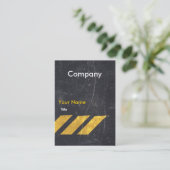 Betonstraßen-Visitenkarten Visitenkarte (Stehend Vorderseite)