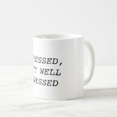 Betonte, aber gut gekleidete Tasse (VorderseiteRechts)