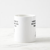 Betrachten Sie beide Wege, bevor Sie das Universum Kaffeetasse (Mittel)
