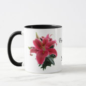 BETRACHTEN SIE DAS LILIES-MUG TASSE (Links)