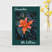 Betrachten Sie die Karte der Lilienen-22 (Gelbe Blume)