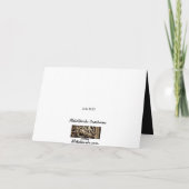 Betrachten Sie die Lilien Karte (Rückseite)