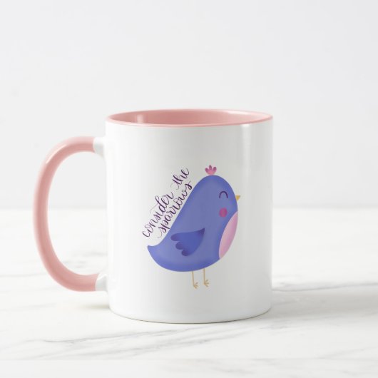 Betrachten Sie die Sparrows-Tasse Tasse (Links)