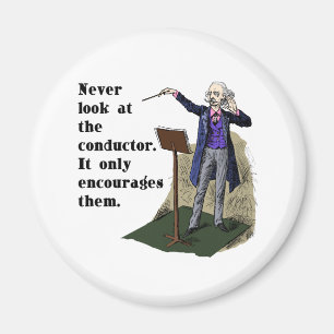 Betrachten Sie nie den Leiter Magnet