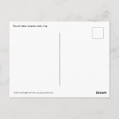 Betrachten Sie sich selbst als umarmt Postkarte (Rückseite)