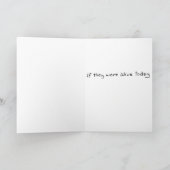 Betrachten Sie Sie jung Karte (Innenseite)