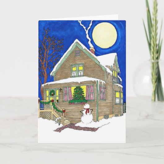 Betrachten von feiertagskarte (Vorderseite)