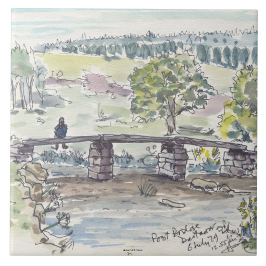 Betrachtungs-dekorative Fliese (Vorderseite)