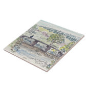 Betrachtungs-dekorative Fliese (Seite)