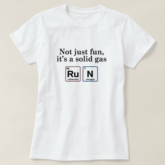 Betreiben von festen Gaselementen T-Shirt (Design vorne)
