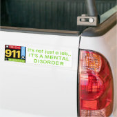 Betreiber 911 autoaufkleber (Auf Lkw)