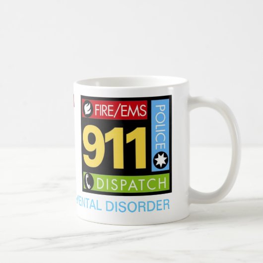 Betreiber 911 kaffeetasse (Rechts)