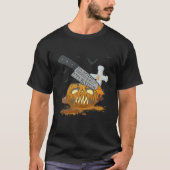 Betreiber der Abwasserbehandlung Funny Halloween P T-Shirt (Vorderseite)