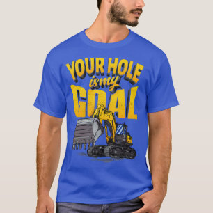 Betreiber eines sonnigen Baggerschwere Maschinen 1 T-Shirt