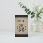 Betreiber rufen mich Visitenkarte an (Stehend Vorderseite)