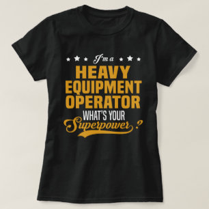 Betreiber schwerer Geräte T-Shirt