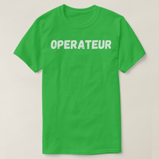 Betreiber T-Shirt (Design vorne)