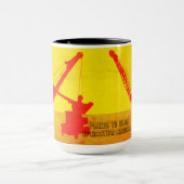 Betreiber von Crawler Crane Northwest Crane Art Cr Tasse (Zentrum)