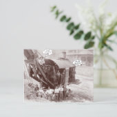 Betreiber von Kranen für Frühbaugeräte in Crew Postkarte (Stehend Vorderseite)