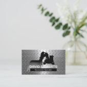 Betreiber von Pflanze für den Bau von Baggern Visitenkarte (Stehend Vorderseite)