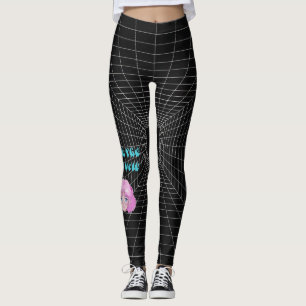 BETRETE DEN GRID-LEERRAUM LEGGINGS