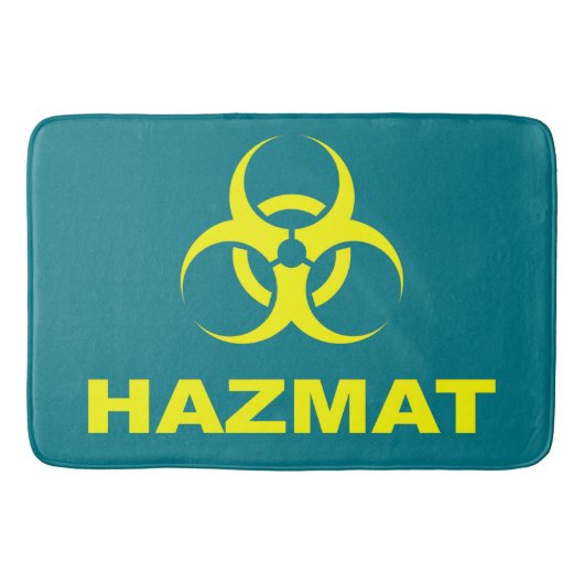Betreten Sie auf eigene Gefahr - Hazmat Badematte (Vorderseite)