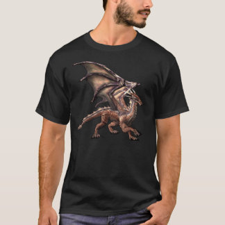 Betreten Sie den braunen Drachen T-Shirt