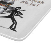 Betreten Sie den Steak Flippin' Ninja Schneidebrett (Ecke)
