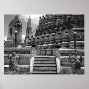 Betreten Sie den Tempel Poster