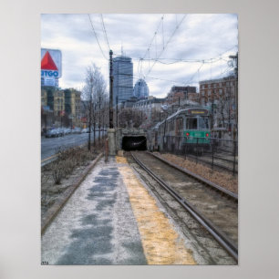 Betreten Sie den Tunnel Poster