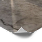 Betreten Sie den U-Bahn-Lüfter. Poster (Ecke)