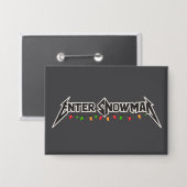 Betreten Sie den Weihnachtsmann-Weihnachtsrocker W Button (Vorderseite/Rückseite)