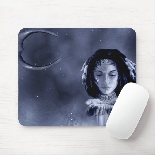 betreten Sie sandwoman Mousepad (Mit Mouse)